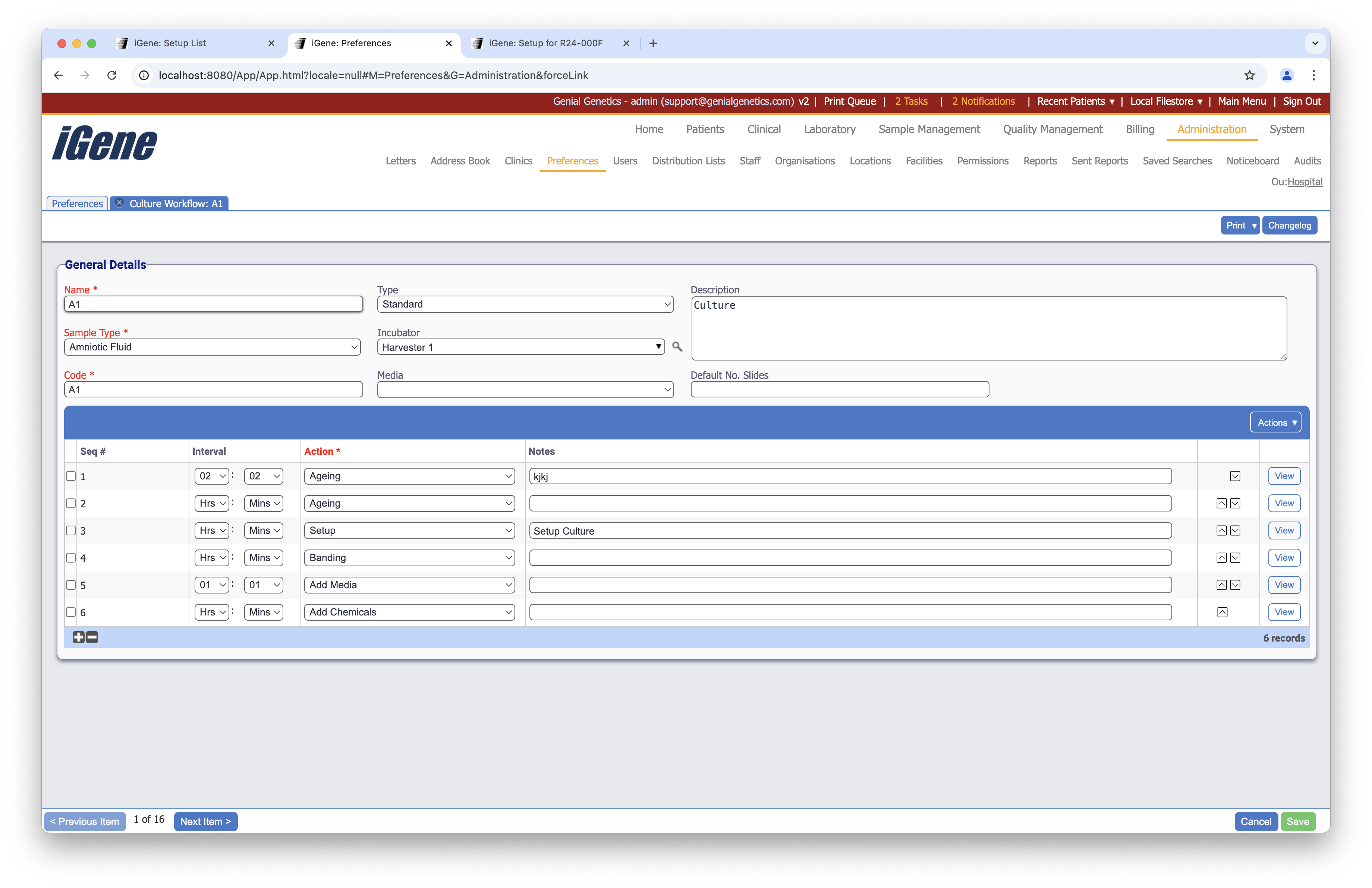 Edit Culture Workflow