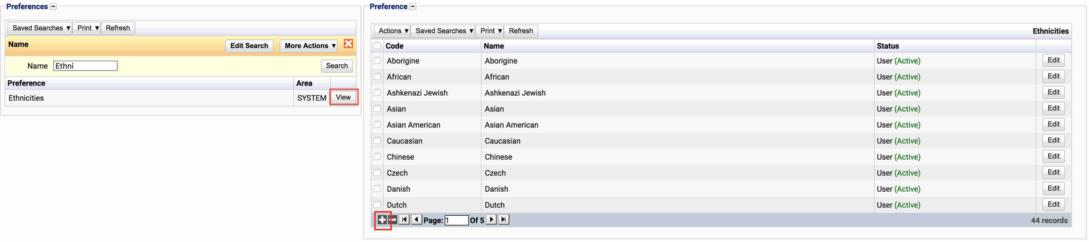 Finding Ethnicities in Preference List