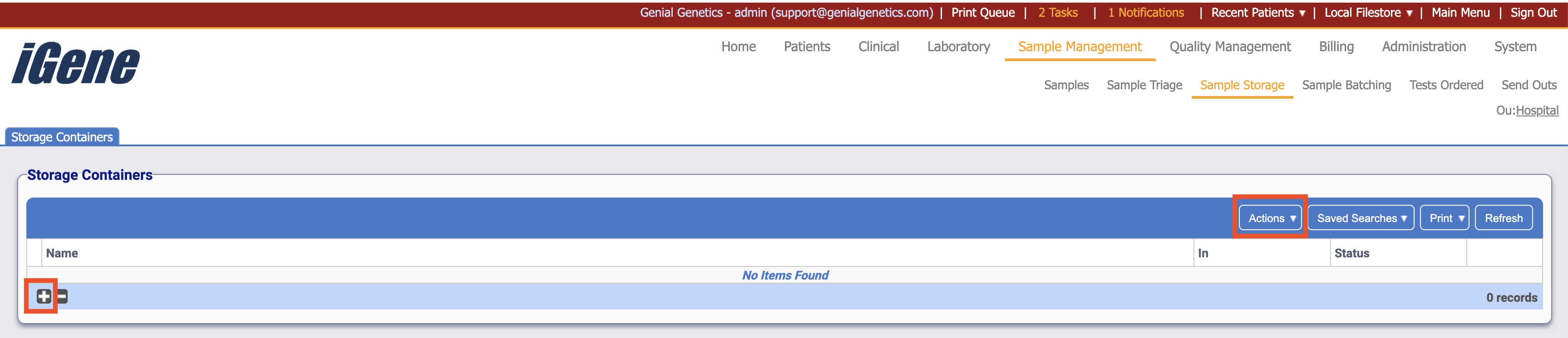 Adding New Container