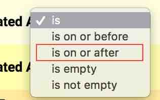 Search Filter Dates On Or After